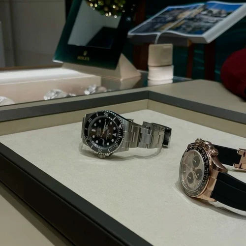 Relógio de luxo como investimento.