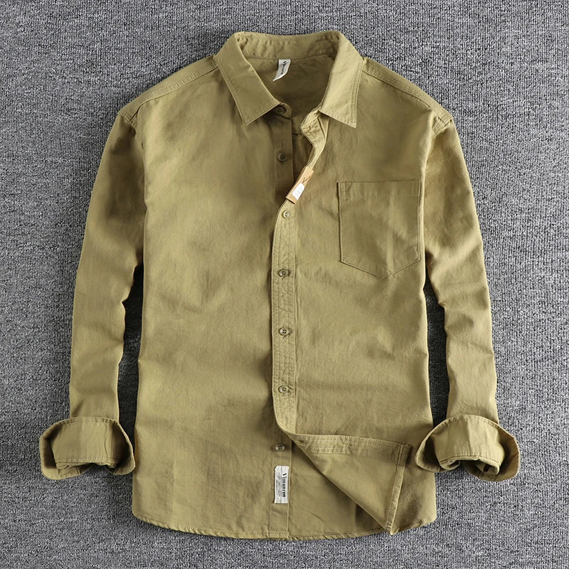 Camisa Casual Algodão Millano com bolso