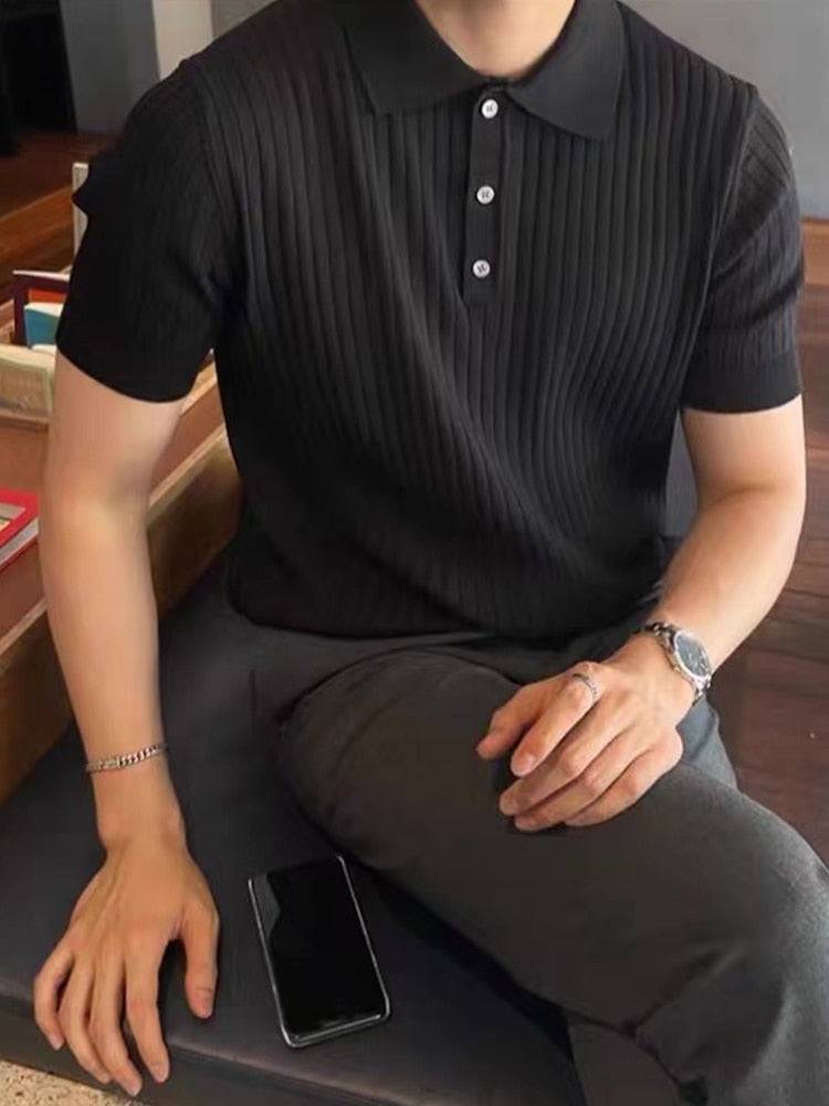 Camisa Polo Texturizada