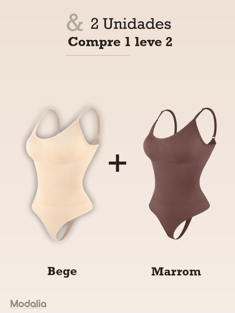 BODY MODELADOR SLIM CONTROL ( COMPRE 1 LEVE 2 )