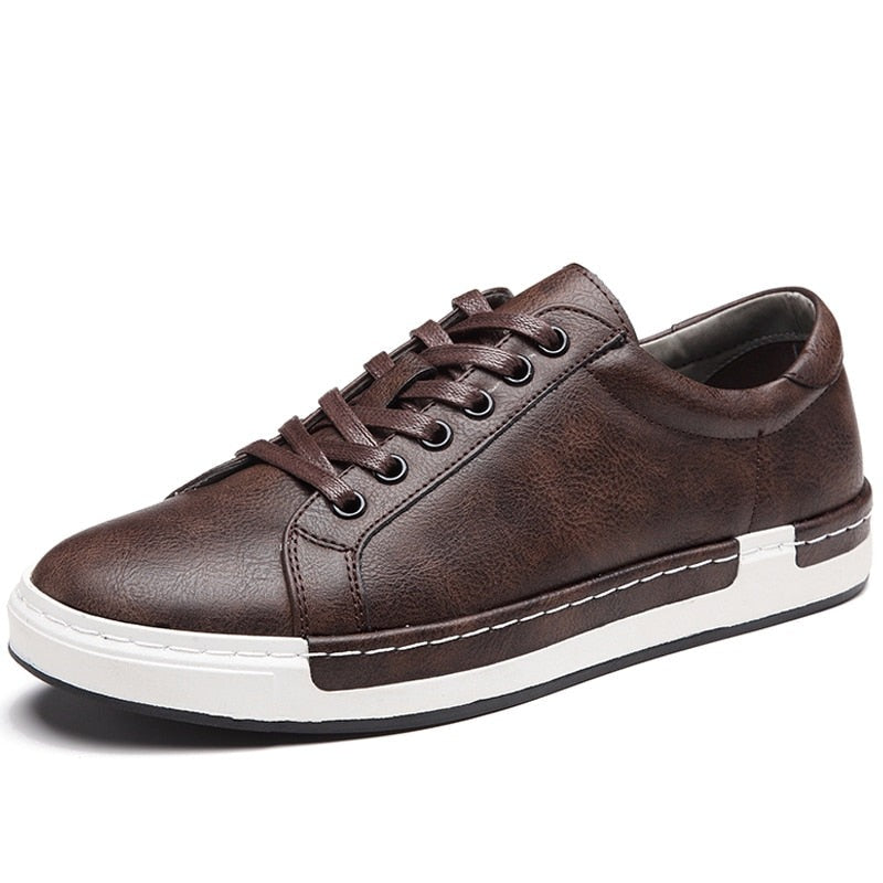 AntoniosVestuário Sapatos de Camurça Castanha Masculina
