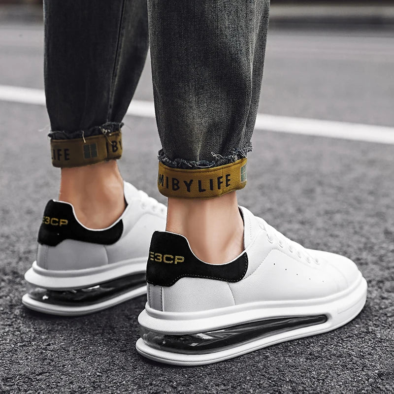 Tênis Masculino Casual Branco Kairos