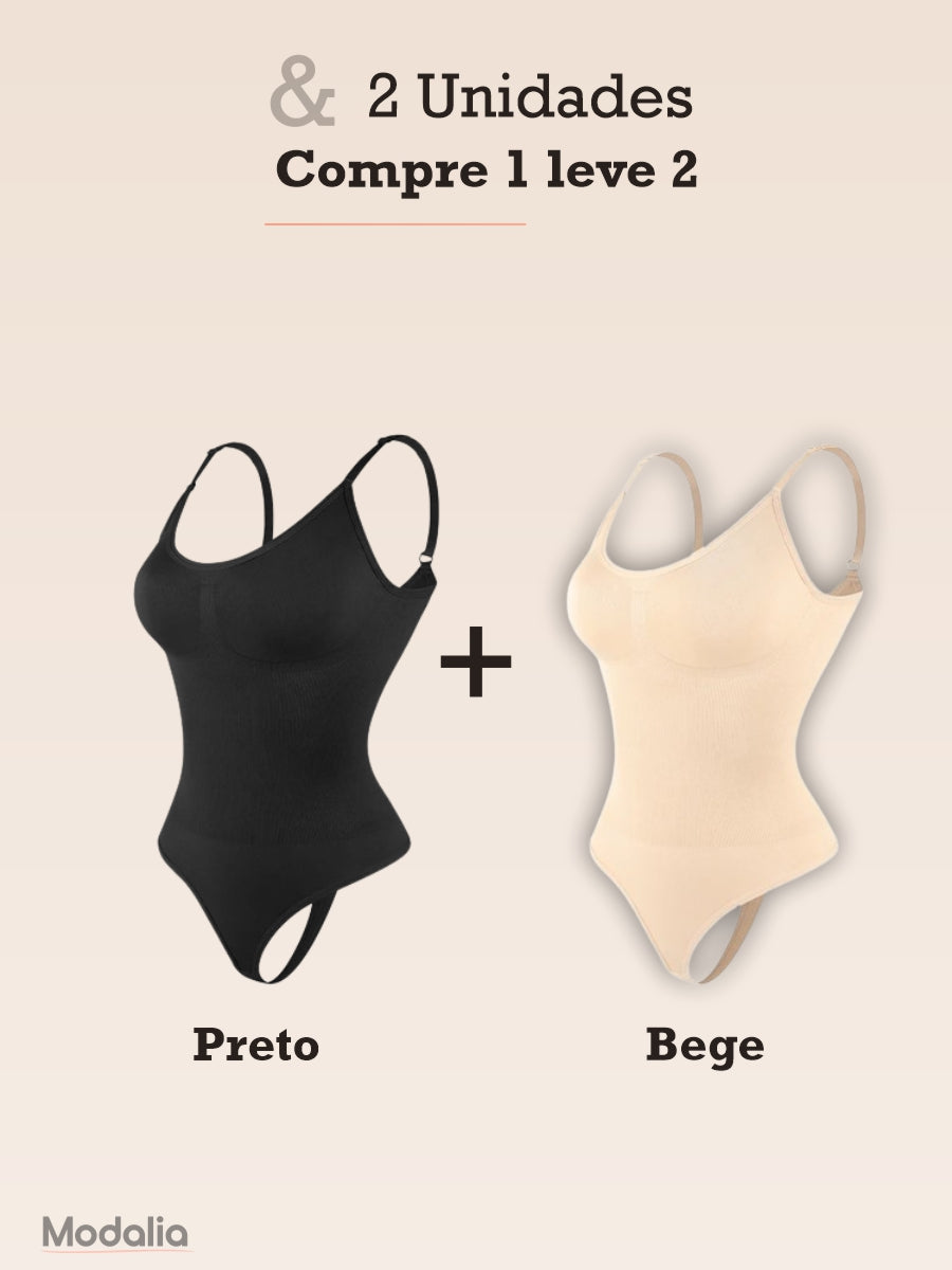 BODY MODELADOR SLIM CONTROL ( COMPRE 1 LEVE 2 )
