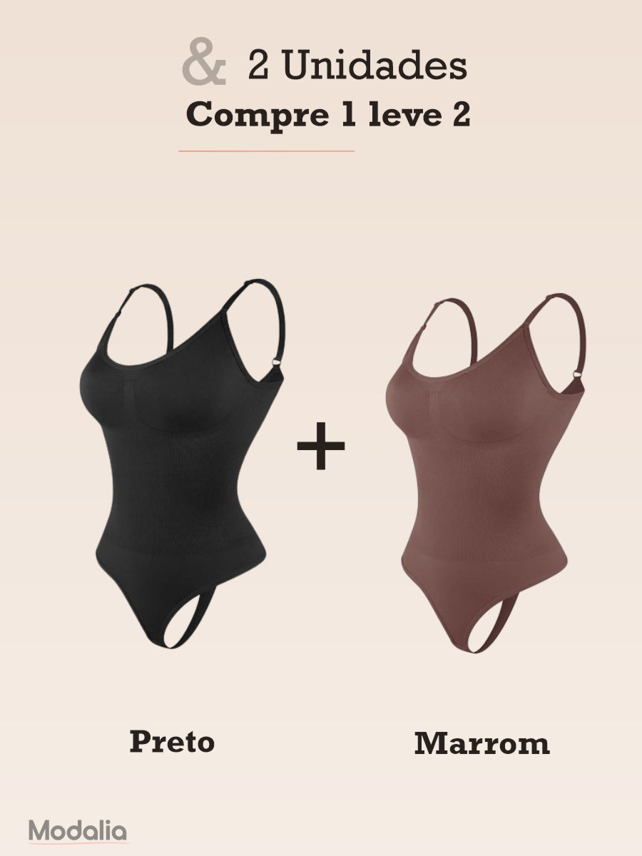 BODY MODELADOR SLIM CONTROL ( COMPRE 1 LEVE 2 )