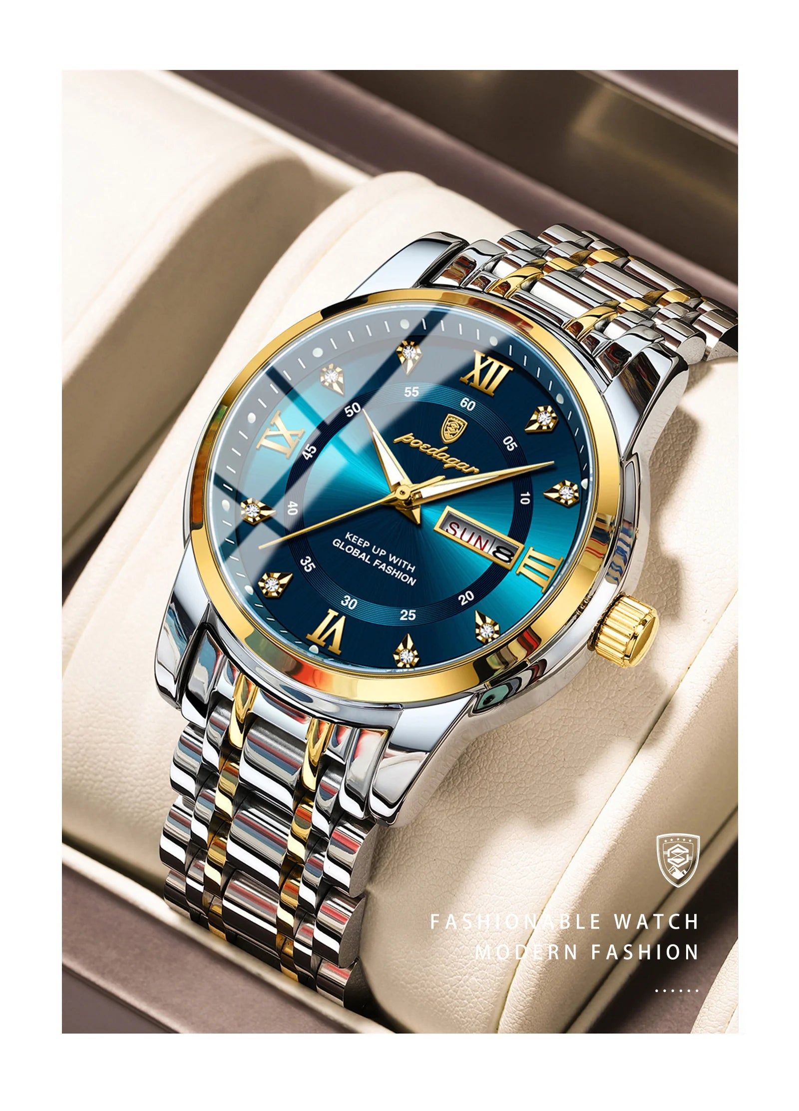 Relógio Luxury Chronos