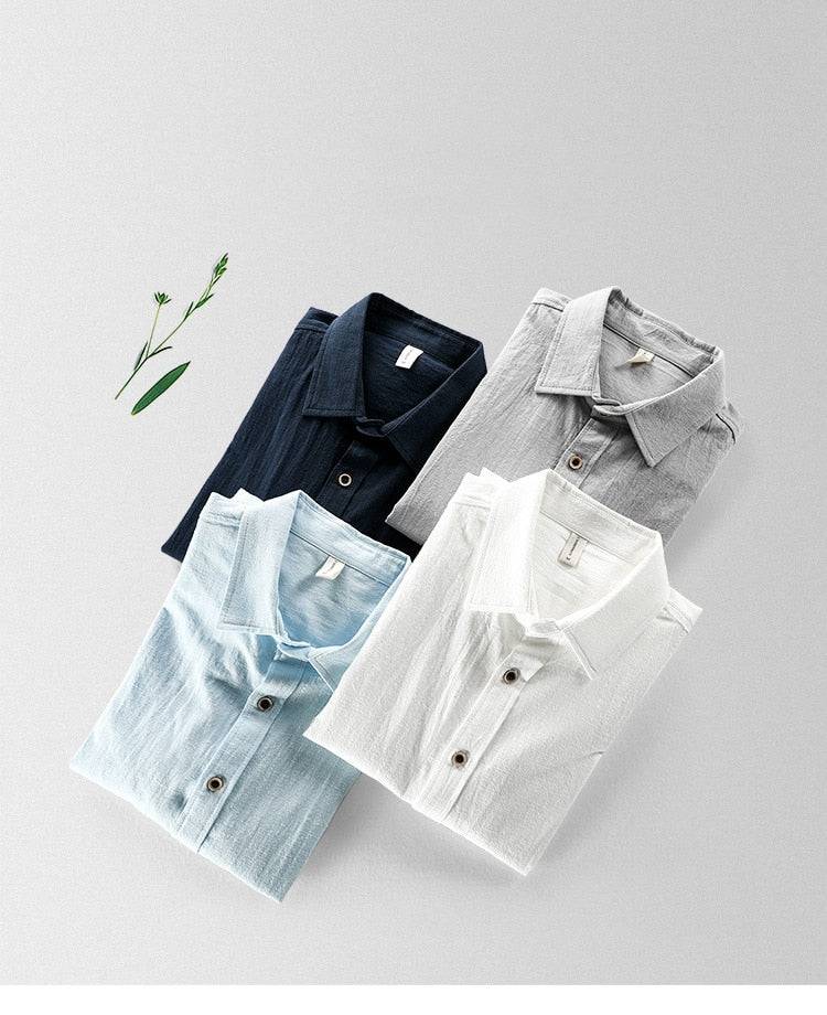 Camisa sólida Maurice