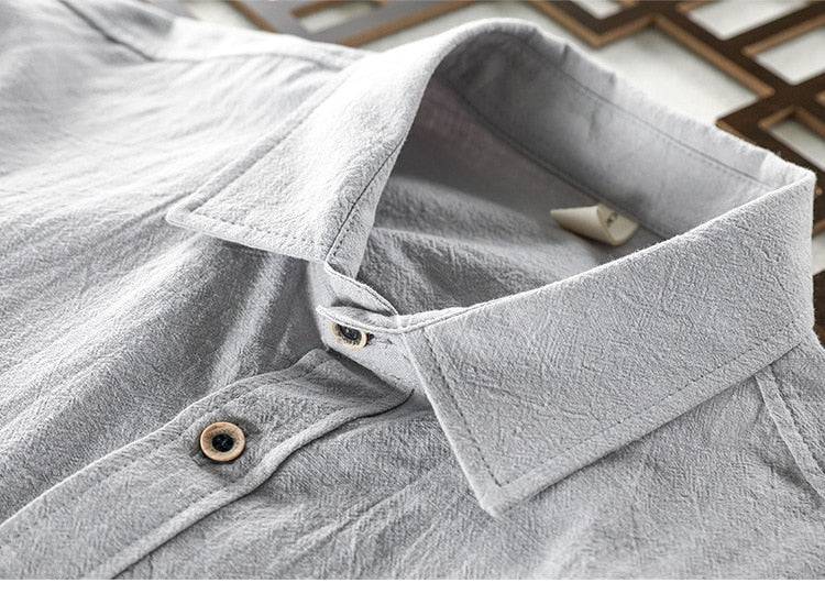 Camisa sólida Maurice