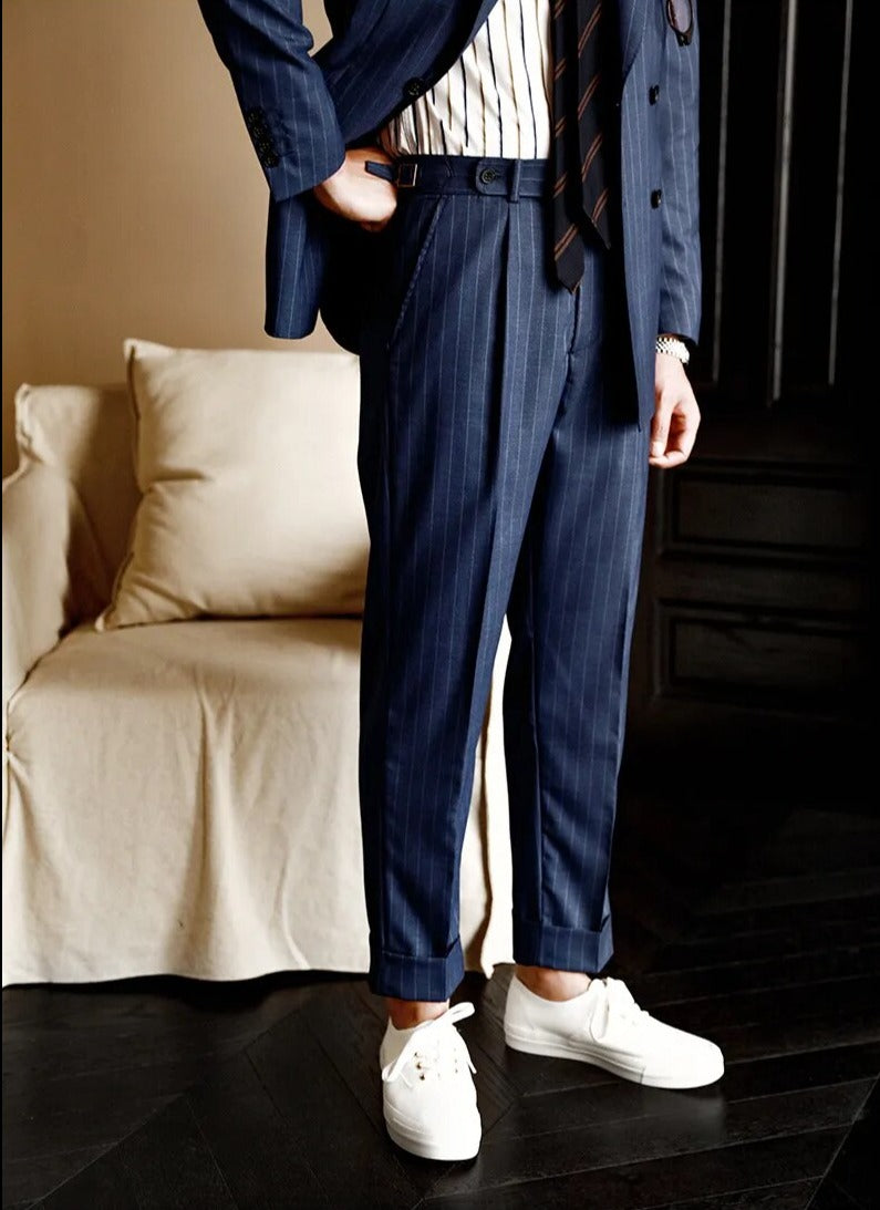 Calça Social Listrada - Elegancy