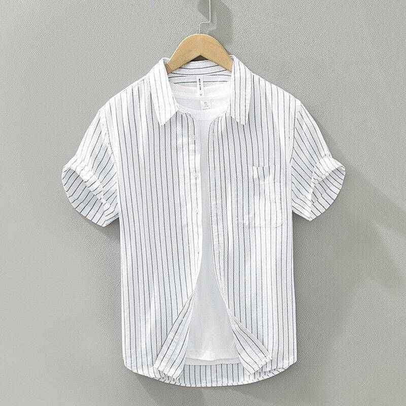Camisa de Verão Listrada - Bob