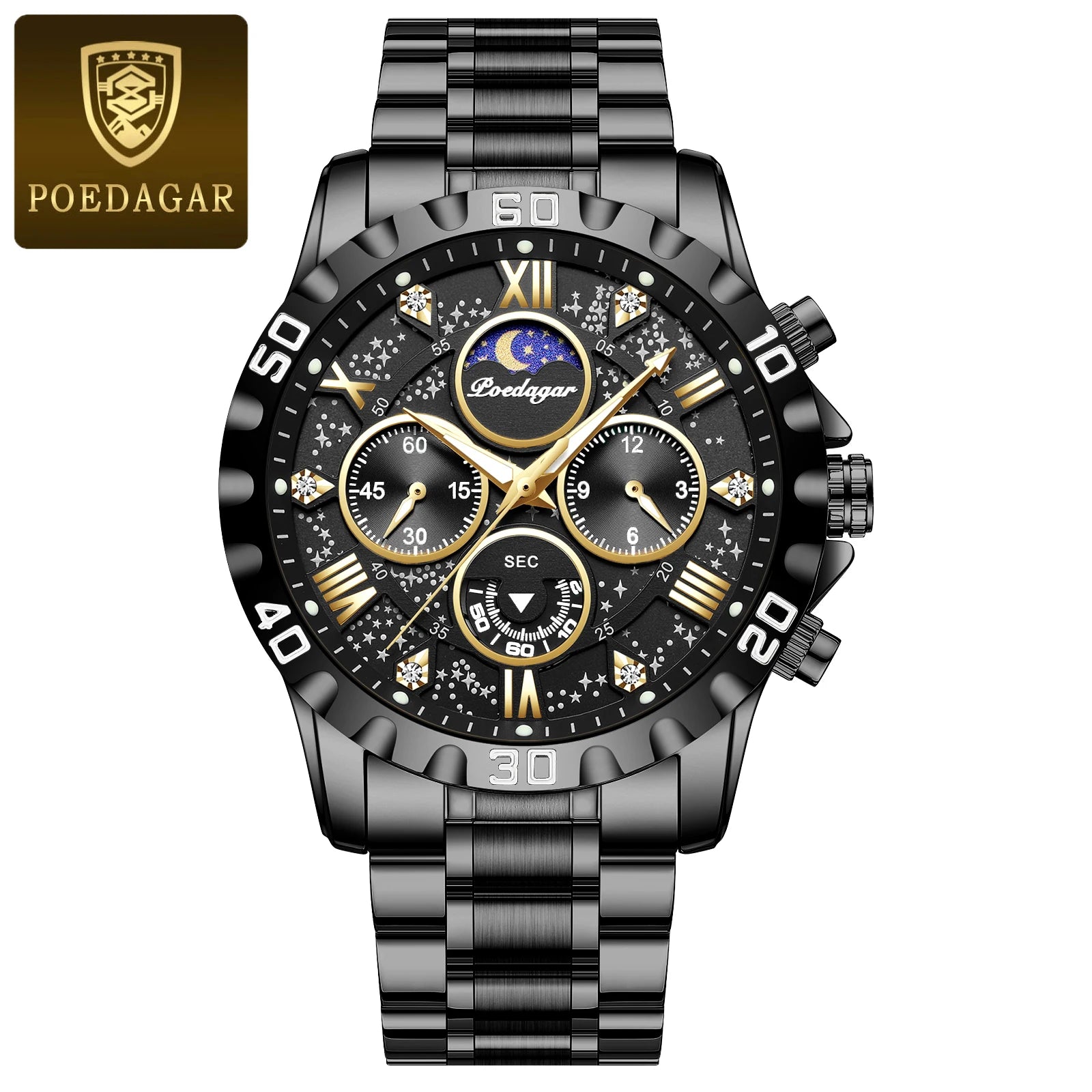 Relógio Luxury Stainless