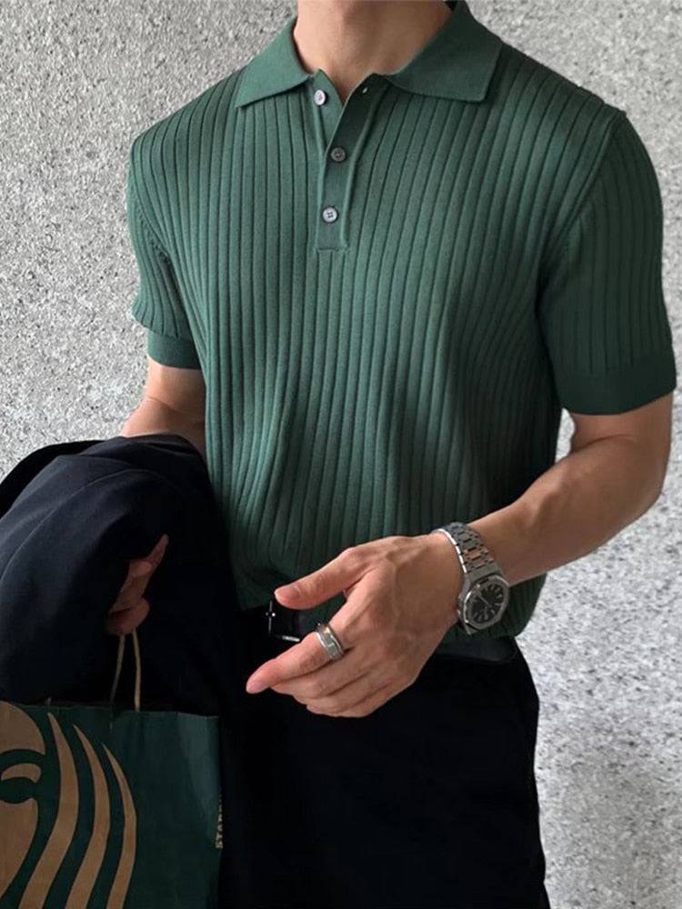 Camisa Polo Texturizada