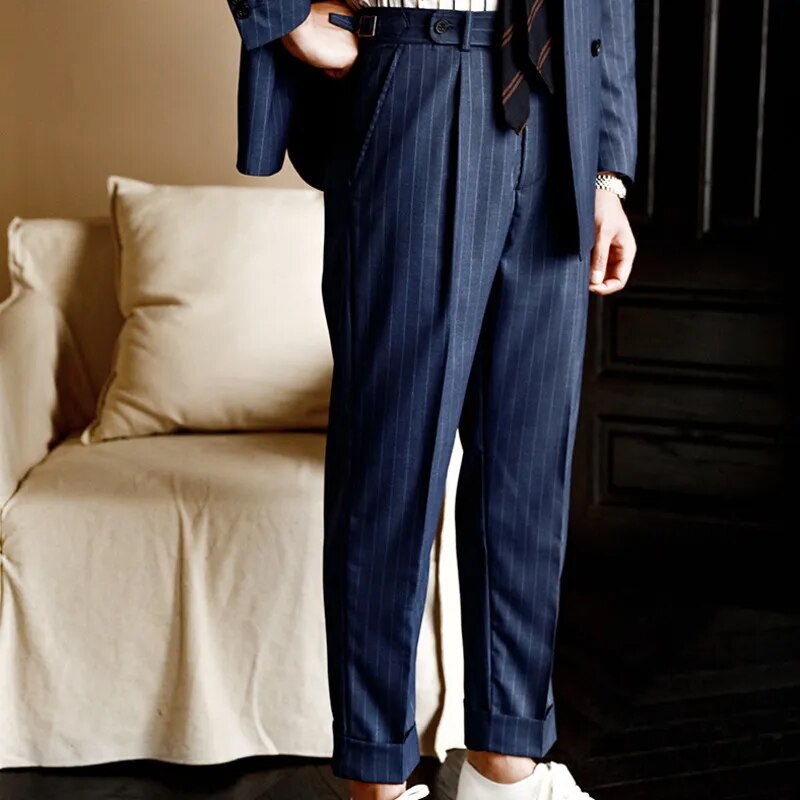 Calça Social Listrada - Elegancy