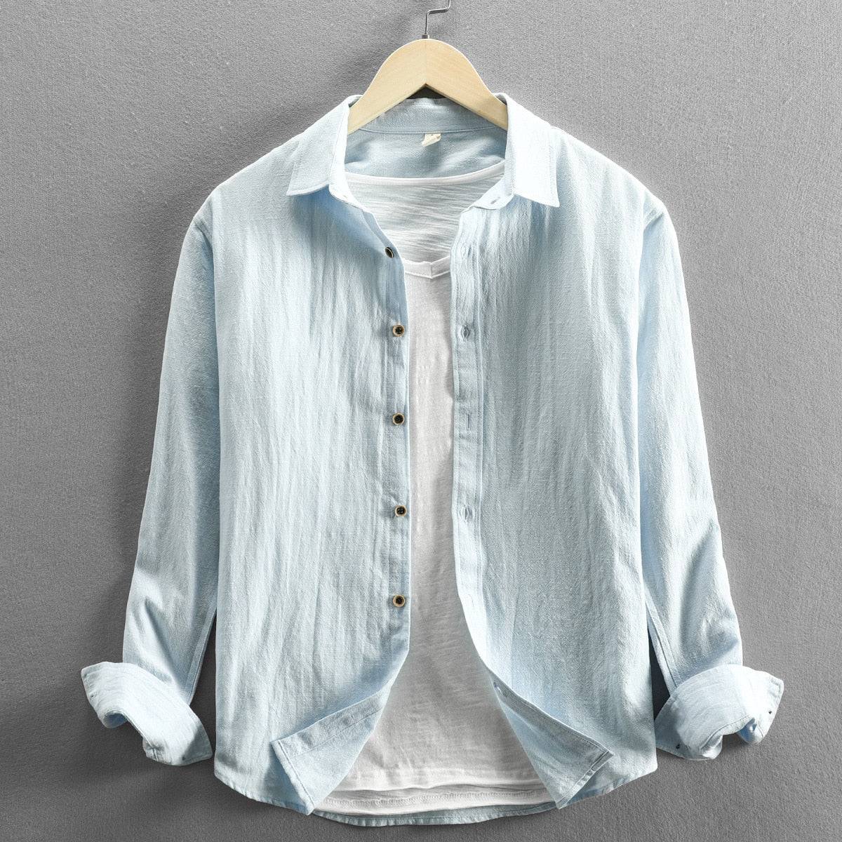 Camisa sólida Maurice