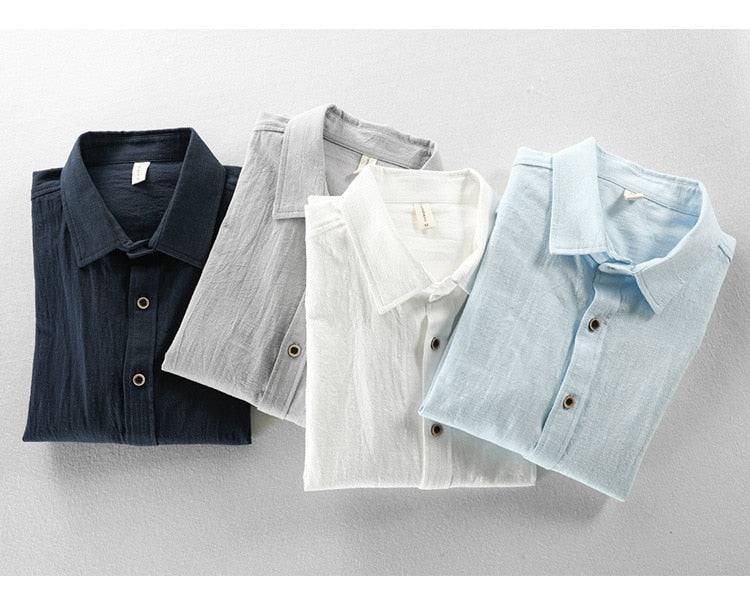 Camisa sólida Maurice