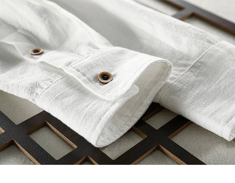 Camisa sólida Maurice