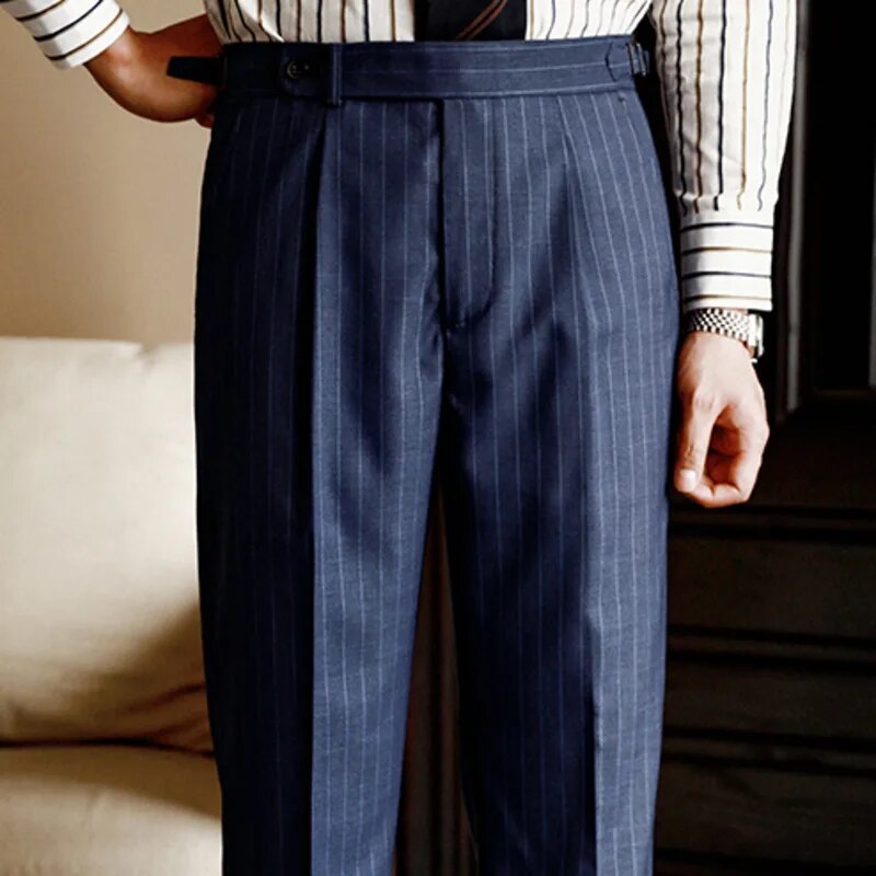 Calça Social Listrada - Elegancy
