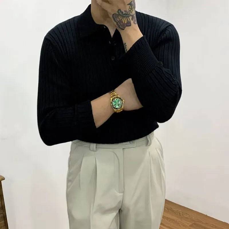 Camisa Texturizada Manga Longa