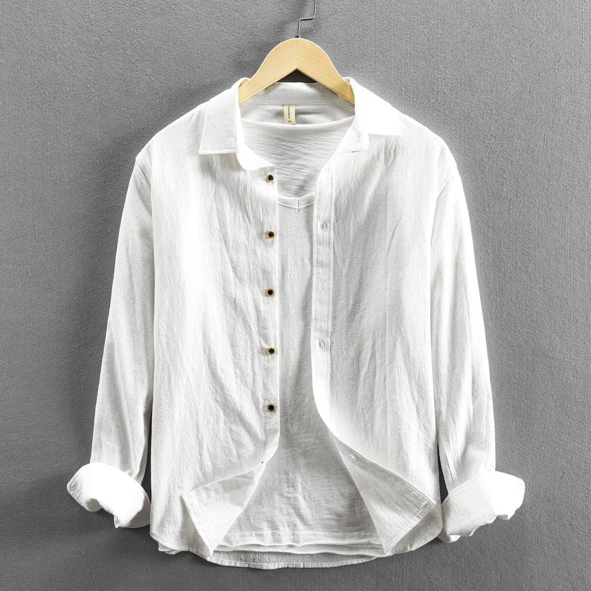 Camisa sólida Maurice