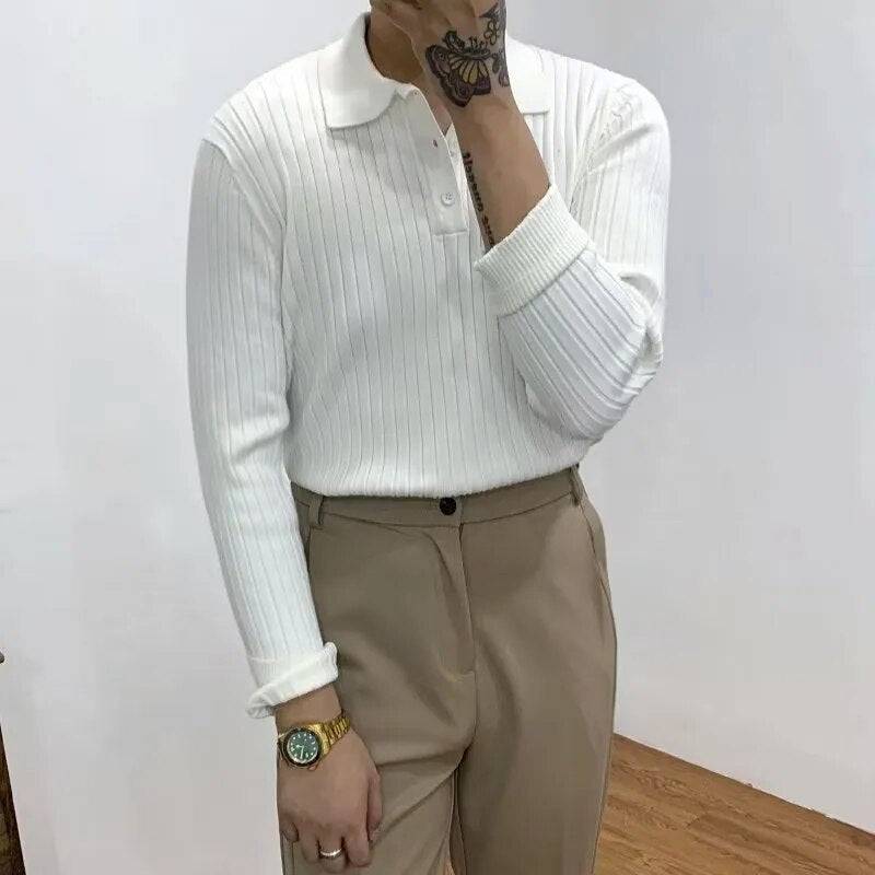 Camisa Texturizada Manga Longa