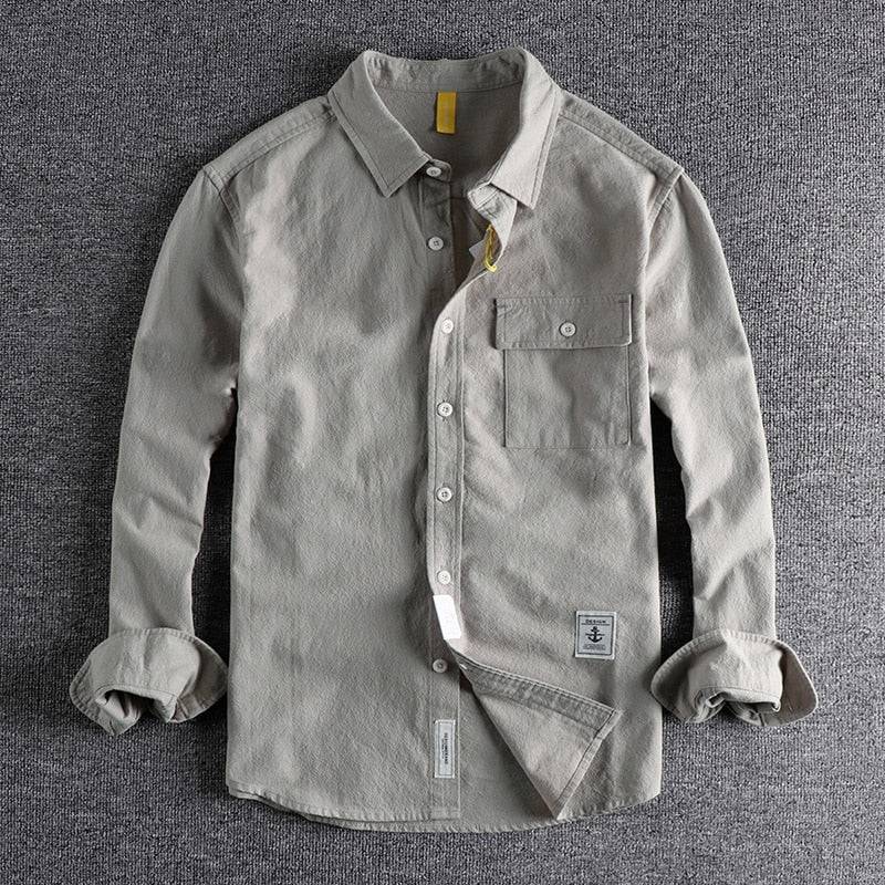 Camisa manga longa de algodão - Jhon
