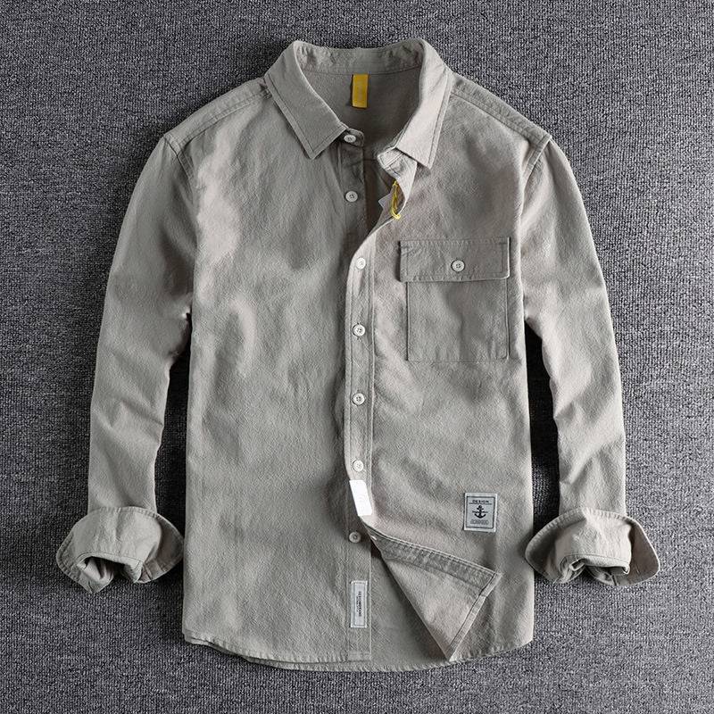 Camisa manga longa de algodão - Jhon