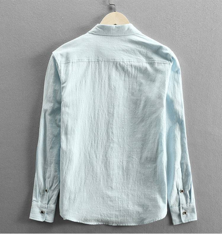Camisa sólida Maurice