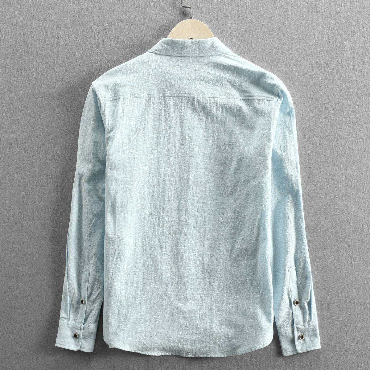 Camisa sólida Maurice
