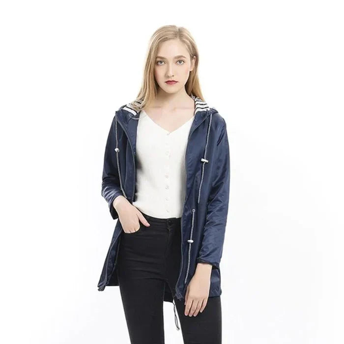 Jaqueta Parka Feminina Impermeável York - Megalinz