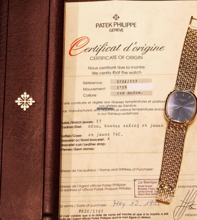 Patek Philippe Golden Ellipse- QUALIDADE: AAA+ Premium