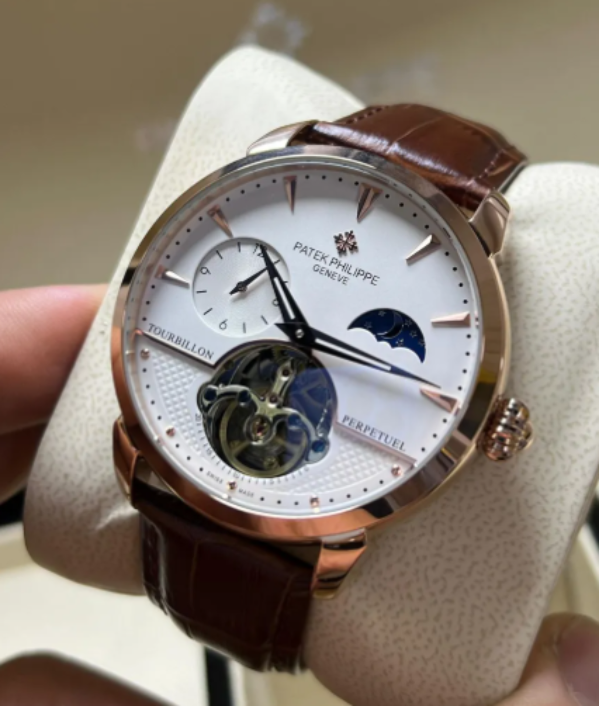 Relógio Moon Tourbillon Perpetuel 1987