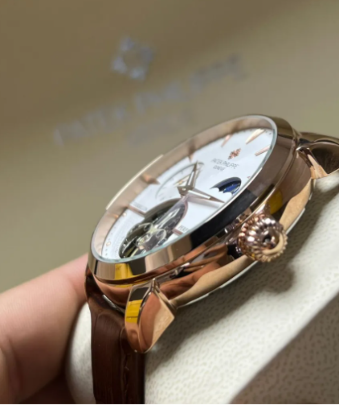 Relógio Moon Tourbillon Perpetuel 1987