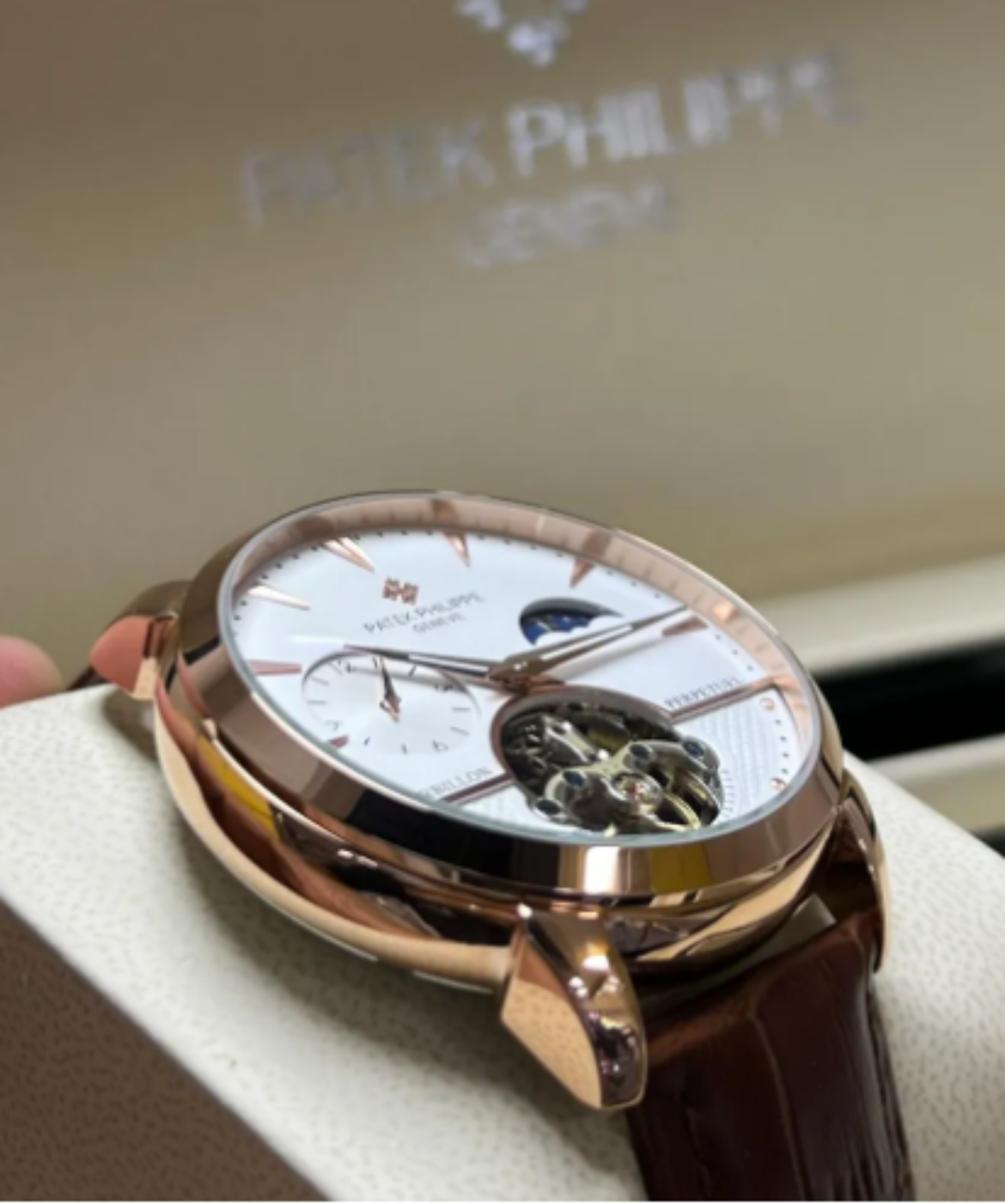 Relógio Moon Tourbillon Perpetuel 1987