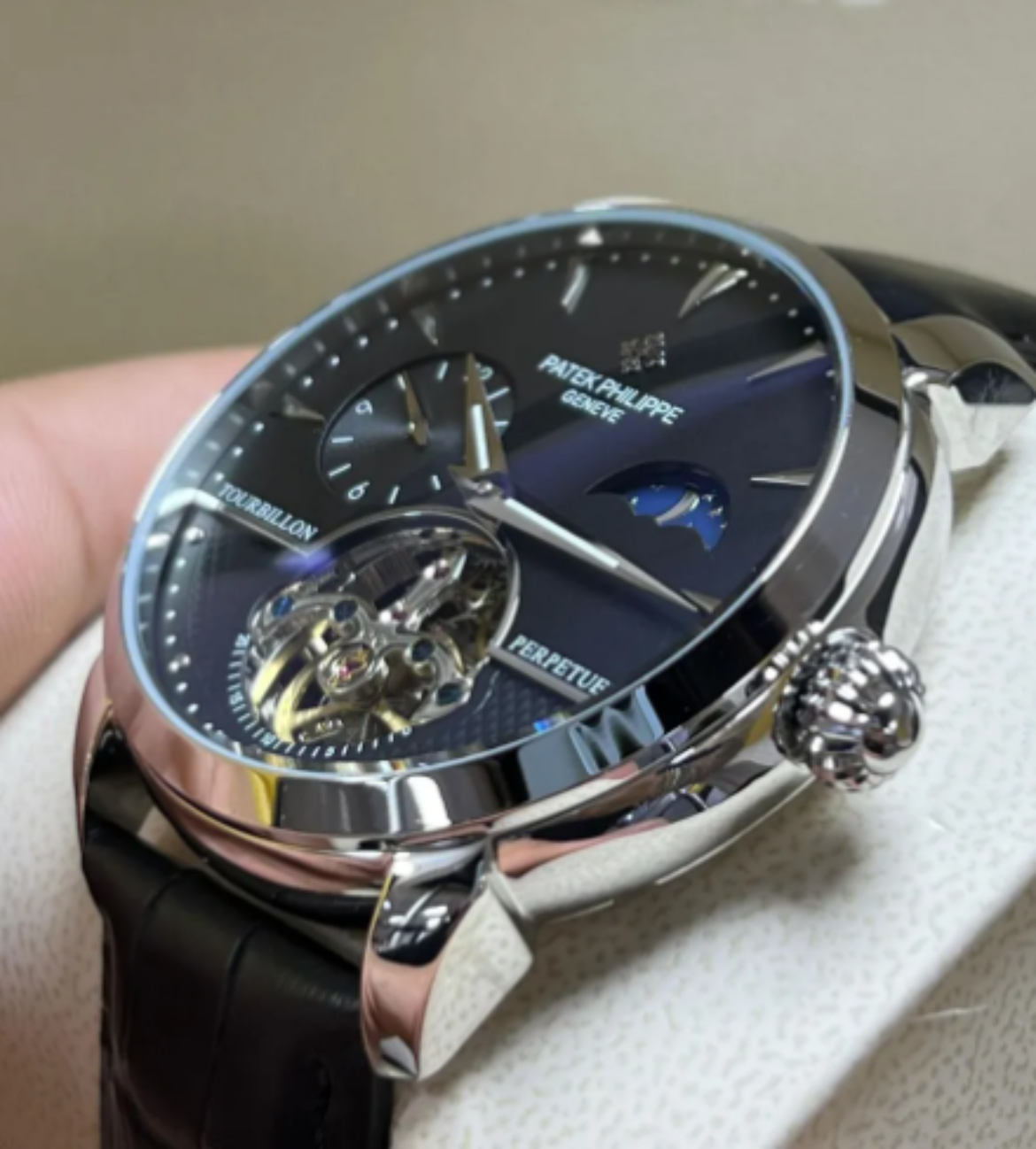 Relógio Moon Tourbillon Perpetuel 1987