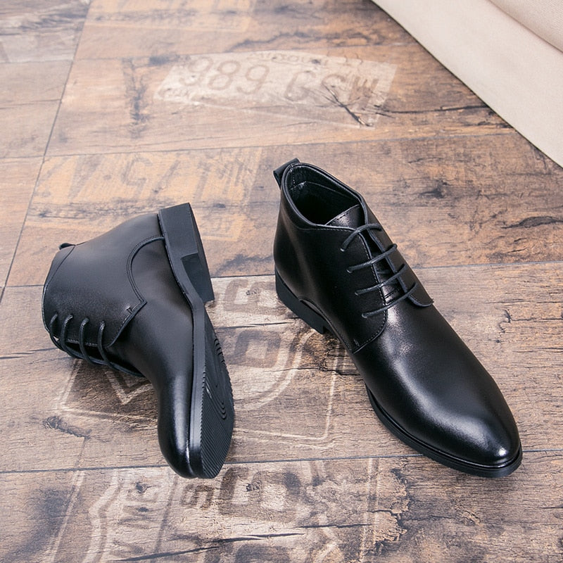 Bota cano médio em Couro Italiano - Joseff