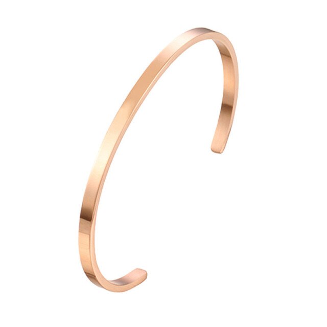 Bracelete Minimalista em Aço Inoxidável