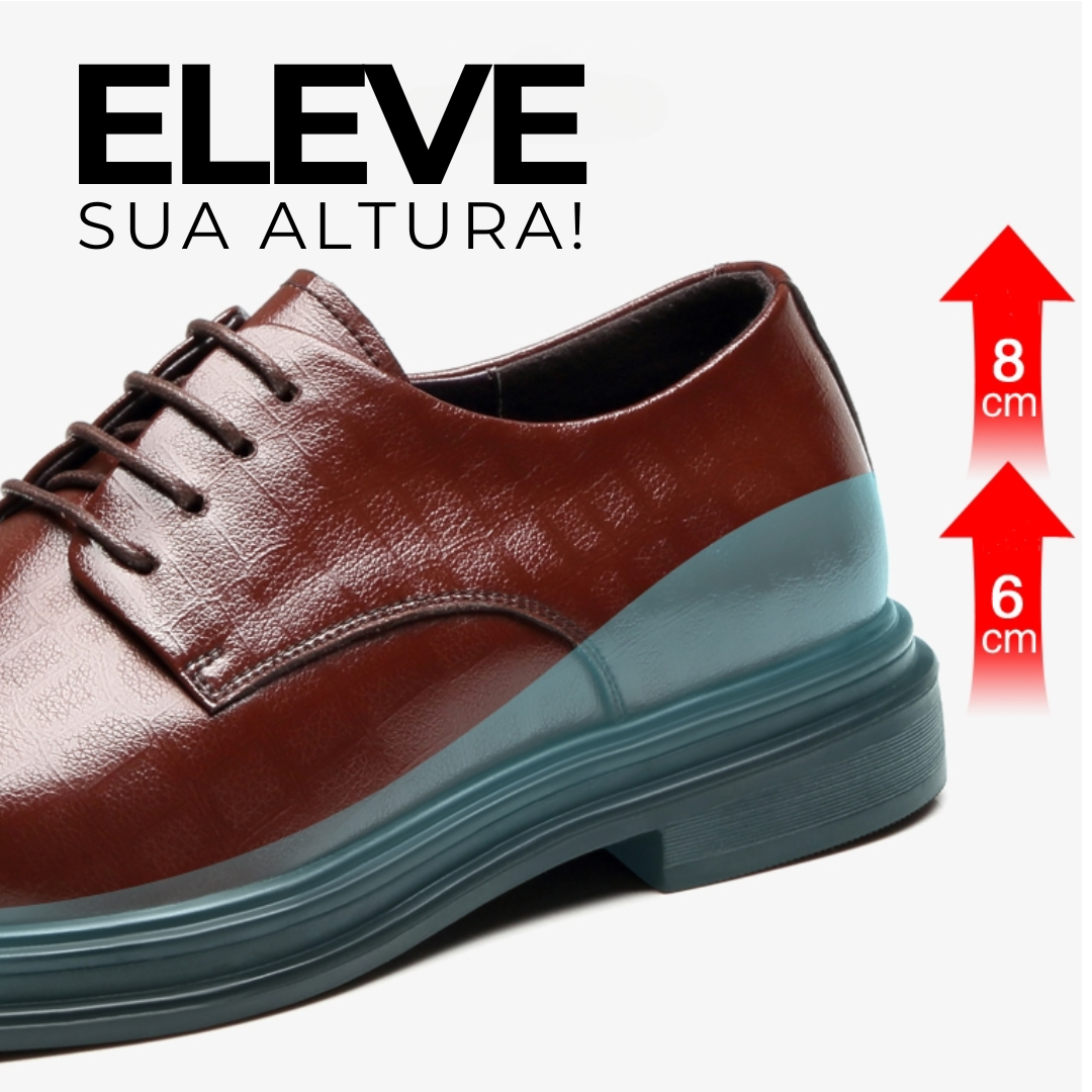 Sapato Social Masculino com Elevação de Altura