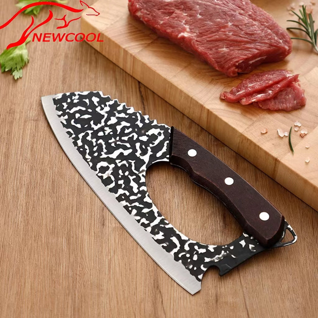 Cutelo lnox Profissional Cabo King ArtesanalChurrasco Cozinha