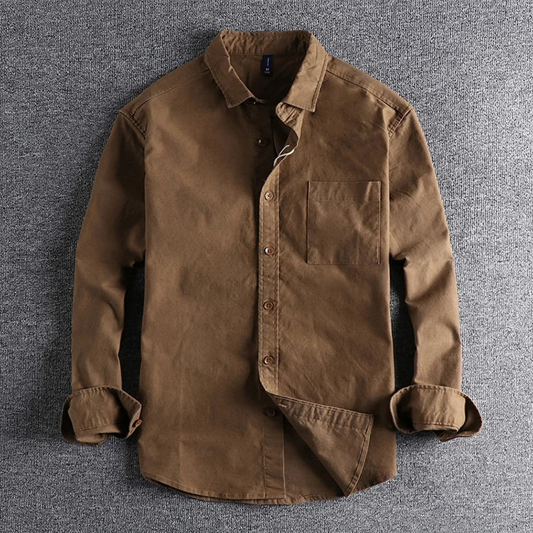 Camisa Casual Algodão Millano com bolso