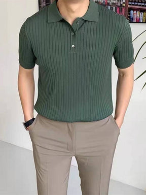 Camisa Polo Texturizada