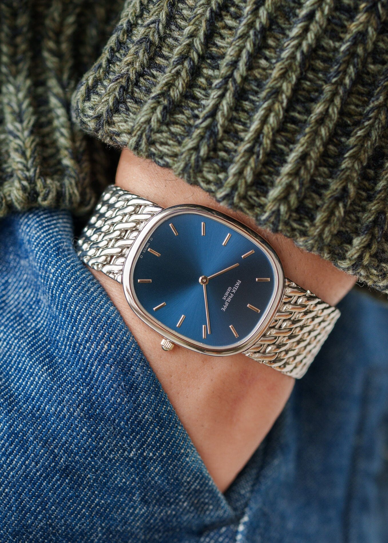 Relógio Patek PhiIlippe Golden Ellipse