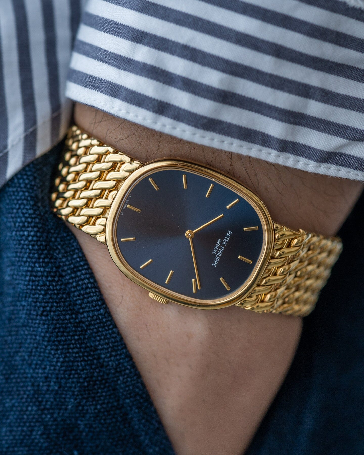 Relógio Patek PhiIlippe Golden Ellipse