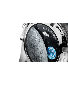 Speedmaster Série de aniversário Snoopy Award (42 mm, aço em bracelete de tecido de nylon revestido) +Caixa e Certificado