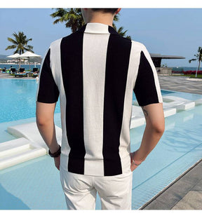 AntoniosClothing Italy T-Shirt de Verão do Cavalheiro