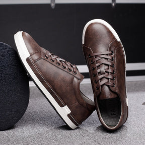 AntoniosVestuário Sapatos de Camurça Castanha Masculina