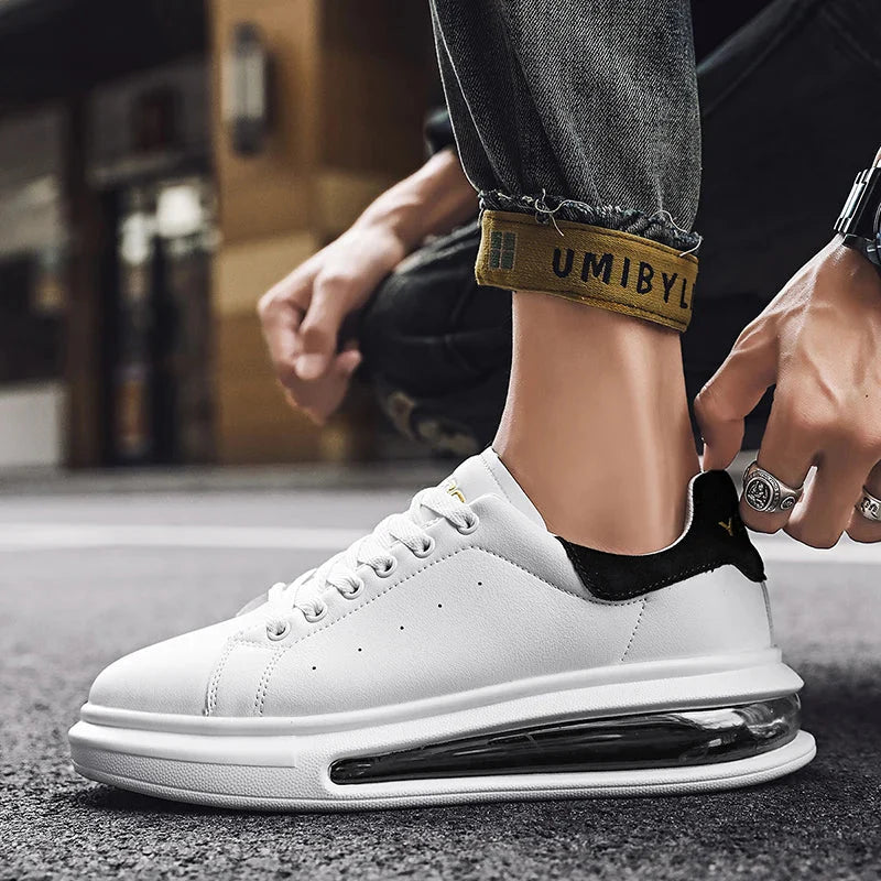 Tênis Masculino Casual Branco Kairos