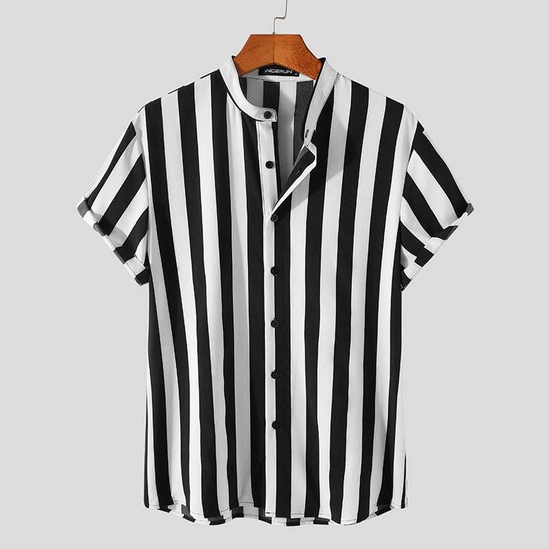 Camisa Listrada Elegante