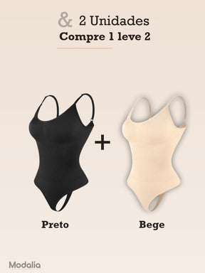 BODY MODELADOR SLIM CONTROL ( COMPRE 1 LEVE 2 )