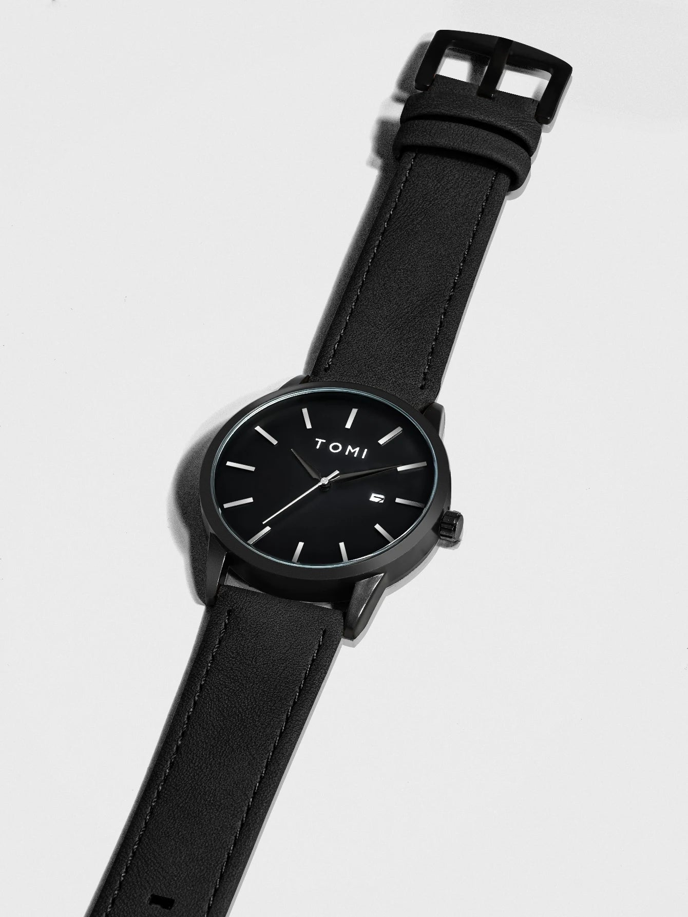 Hot Selling TOMI Men's 4PCS Gift Box Set Watch Minimalist Casual Men's Quartz Watch Tie Clip Sleeve Buckle Clock Gift Relojes