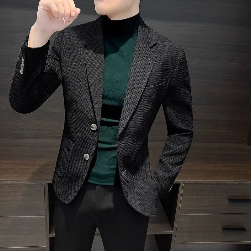 Jaqueta Masculina Slim Fit Style Suits