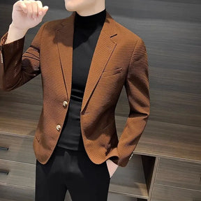 Jaqueta Masculina Slim Fit Style Suits